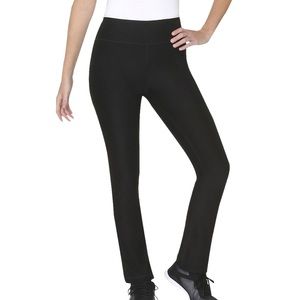Black Boot Cut Flared Yoga Pants